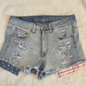 American Eagle Shorts Hi-Rise Festival